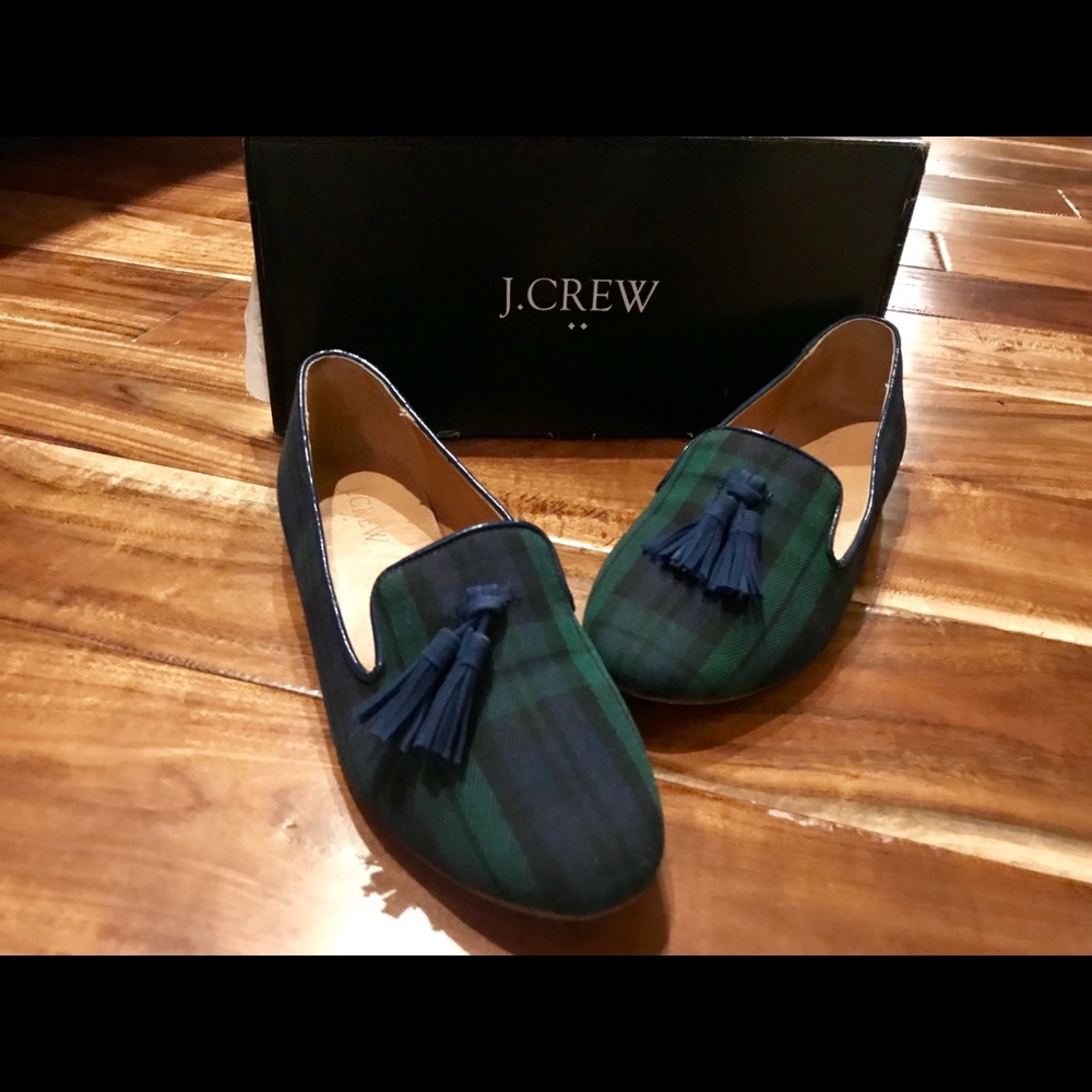 JCREW new loafers with tassels